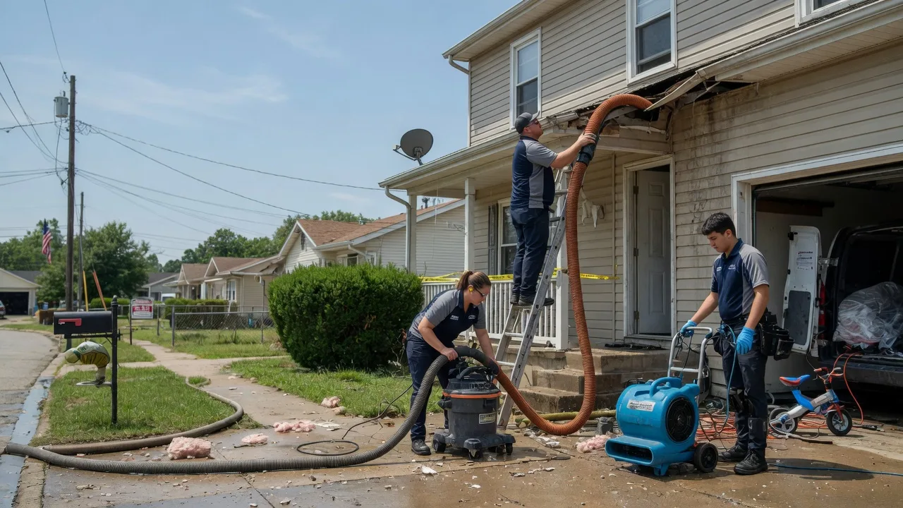 Water Damage Restoration in Corn, OK near me